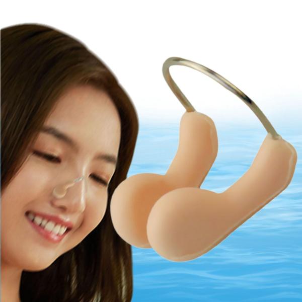 シリコンノースプラグ、水泳ノーズクリップアクセサリーアンチスリップ水中トレーニング用の軽量コンパクトプロテクター保護