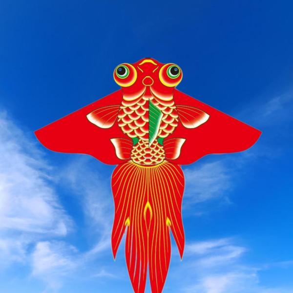 巨大な凧 クラシックな柄 簡単に飛ばせる 芝生やビーチの小道具に最適な大型凧 210x240cm