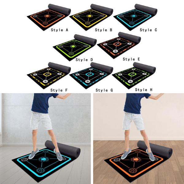 アジリティラダーマット サッカー練習用アジリティトレーニング器具 ホームジムスタイルA