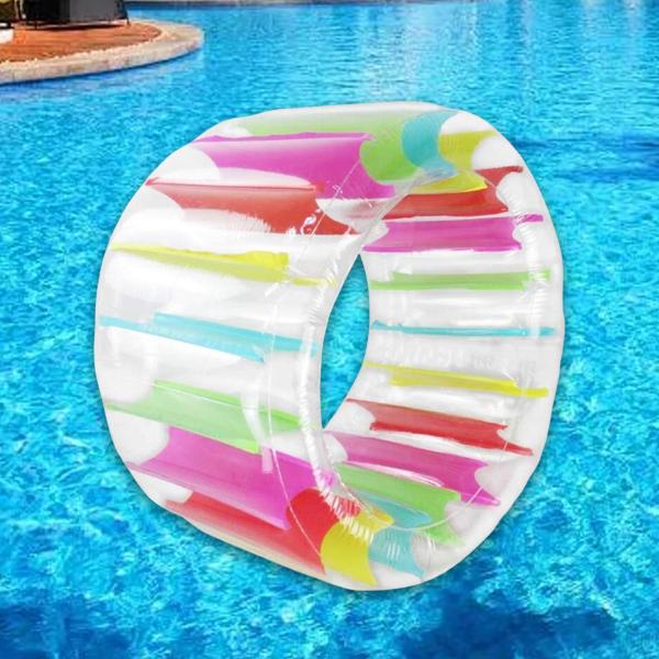 インフレータブルホイールローラー 巨大ウォーターローリングホイール 屋外湖池用 160cm