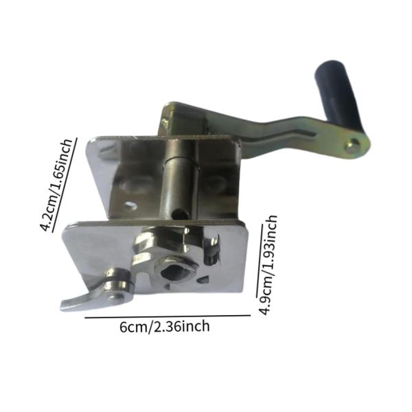 バドミントンポールテンショナー、ハンドクランクテンショナー、プレミアム、ポータブル、バレーボールネットテンションラチェットアウトドアスポーツのパーツ