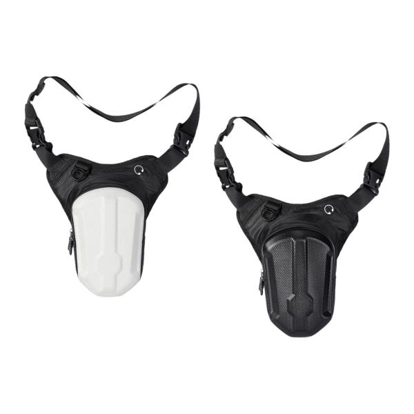 バイク用レッグバッグ ポータブル ドロップレッグポーチ アウトドア ワークアウト クライミング用 ブラック