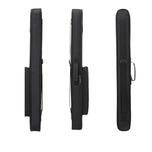 ビリヤードキューケース 実用的 軽量 ビリヤードバッグ 男女兼用 ブラック