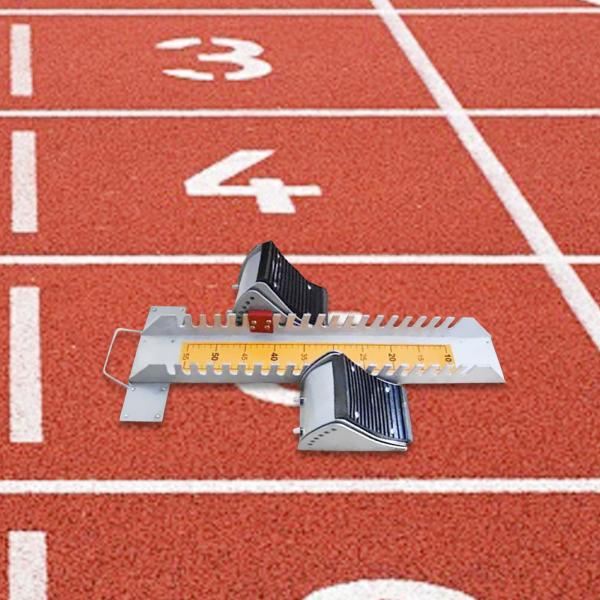 トラックスターティングブロック アスレチックスプリントツール ポータブル 4角度調節可能 アシスト機器 スプリンターペダル スプリント用