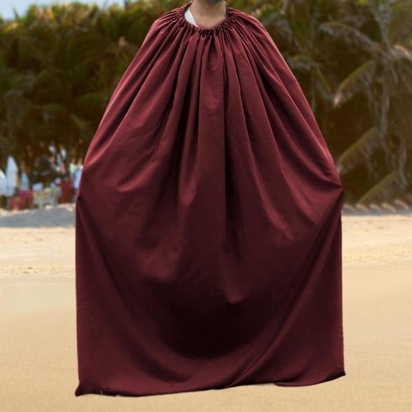 アウトドア用着替えローブ 丈夫なクイックチェンジローブ ビーチハイキング 写真撮影用 レッド