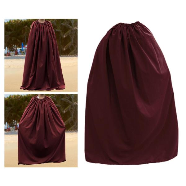 アウトドア用着替えローブ 丈夫なクイックチェンジローブ ビーチハイキング 写真撮影用 レッド