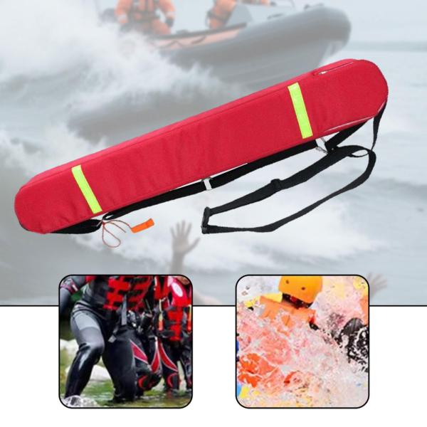 ライフガードチューブ 100cm ライフガード用品 水上スポーツ ビーチ プール用 赤