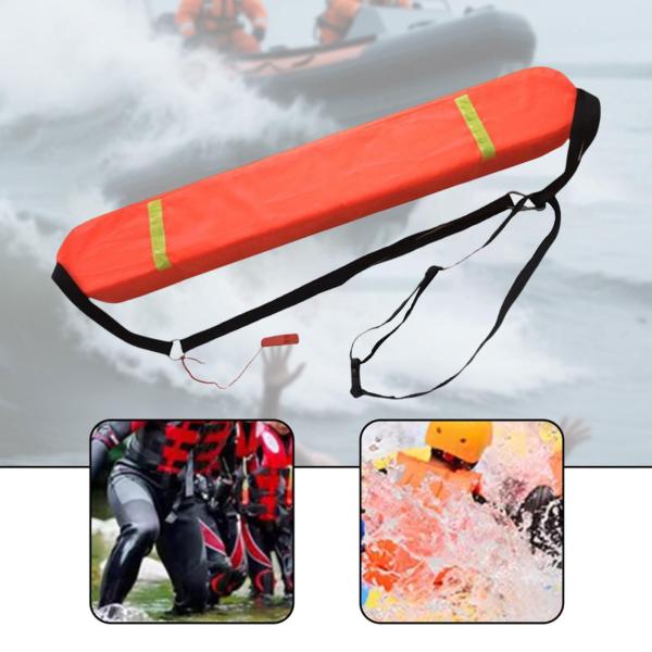 ライフガードチューブ 100cm ライフガード用品 水上スポーツ ビーチ プール用 オレンジ