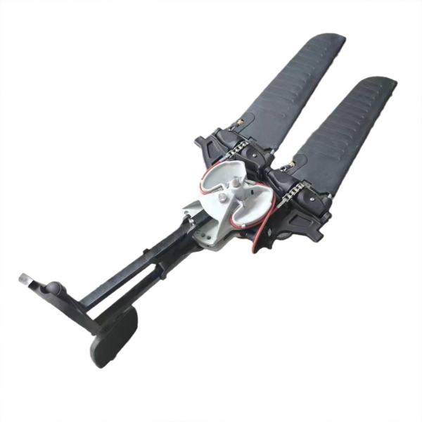 カヤック フットペダル フィンパドル 交換用 人間工学設計 クイックインストール プロ仕様 ハンズフリーパドリング 折りたたみ式