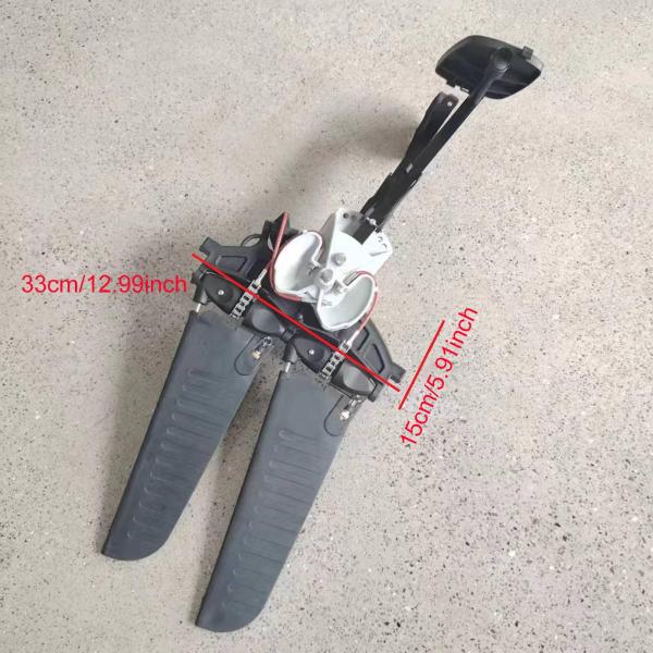 カヤック フットペダル フィンパドル 交換用 人間工学設計 クイックインストール プロ仕様 ハンズフリーパドリング 折りたたみ式