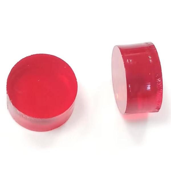 クリアブレイクジャンプキューチップ プールスティックアクセサリー 軽量交換用 レッド 2個