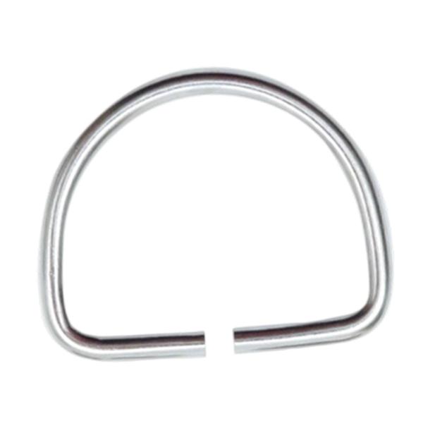 ステンレススチール製Dリングダイビングハードウェアバッグ縫製プロジェクト衣類ベルトL