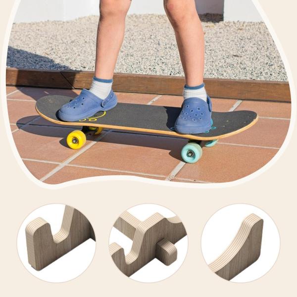 スケートスタンド 安定したフロアラック 軽量 便利 頑丈 スケートディスプレイ ロング スノー スキー クラブ ホーム用