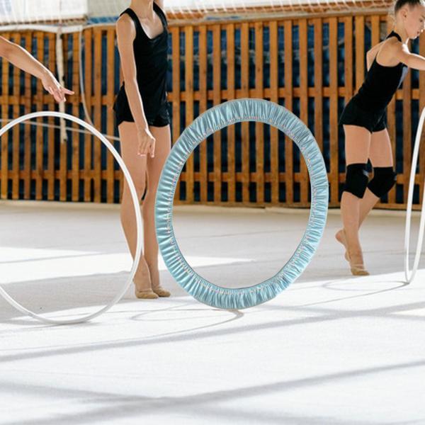 新体操フープカバー ベルベット 伸縮性 取り付け簡単 保護ケース S