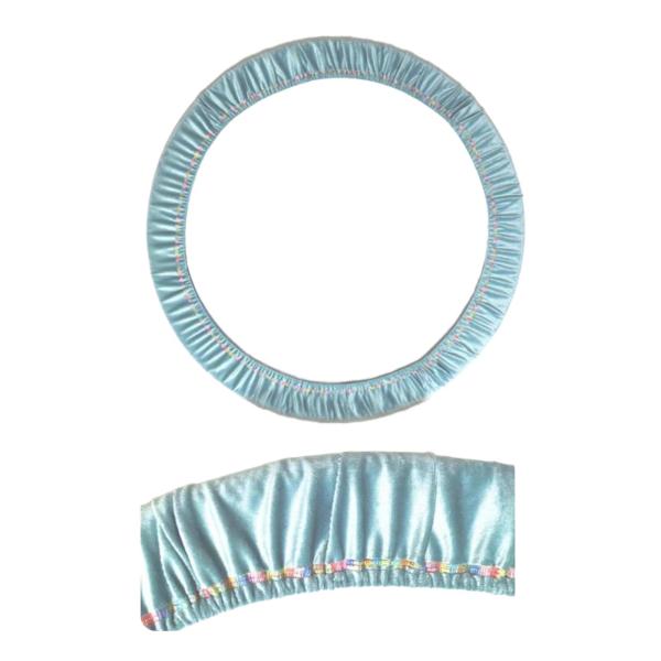 新体操フープカバー ベルベット 伸縮性 取り付け簡単 保護ケース S