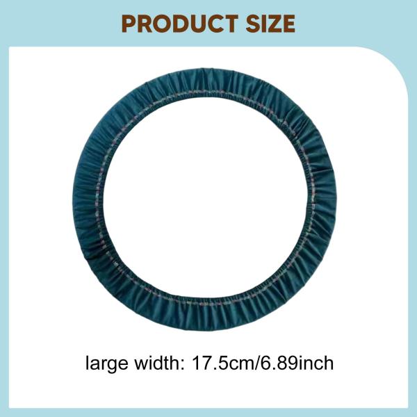 新体操リングカバー スポーツ用品 伸縮性 体操アクセサリー L