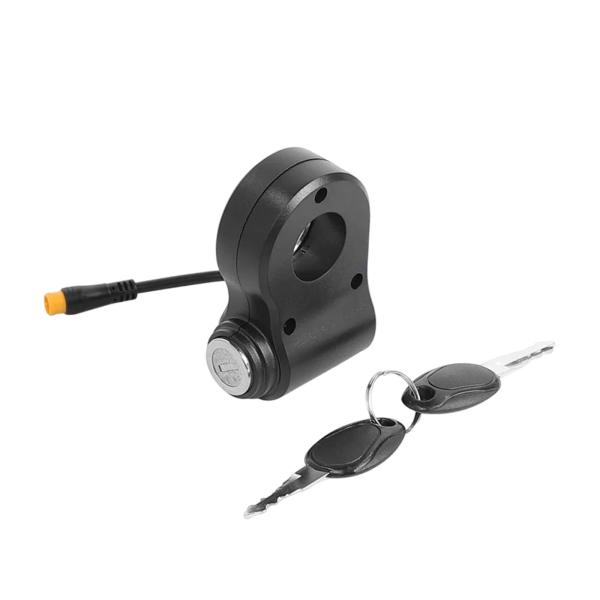電気スイッチロック 3ピン 頑丈で安定した能 サムスロットル キー付き 交換部品供給用
