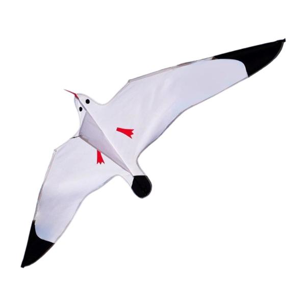 シーガルカイト ビーチカイト 簡単に飛ばせる 50メートルフライングライン付き 休日 アウトドア 初心者 庭 芝生用