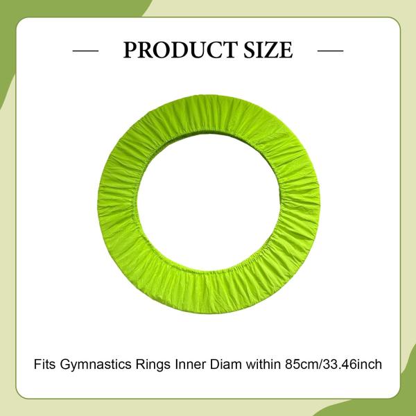 体操用保護カバー 85cm 伸縮性 軽量 保護ケース 蛍光イエロー