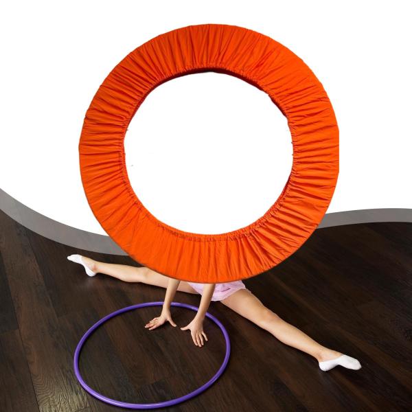 体操用保護カバー 85cm 伸縮性軽量保護ケース オレンジ