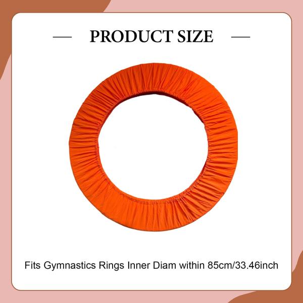 体操用保護カバー 85cm 伸縮性軽量保護ケース オレンジ