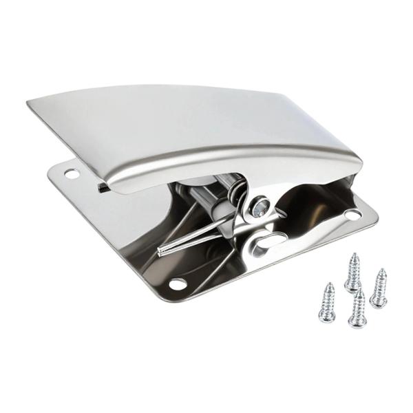 フィレットクランプクリーニングツールフィッシュテールクリップ使いやすいポータブル多機能ホームエルゴノミックシルバーネジ付きフィッシュクランプ