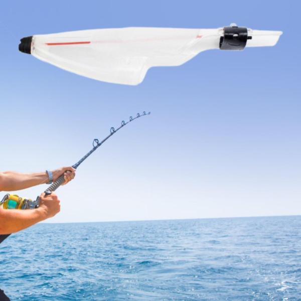 釣り竿先端プロテクター 頑丈 軽量 伸縮式 ロッドヘッドカバー 21x4.4cm 2個