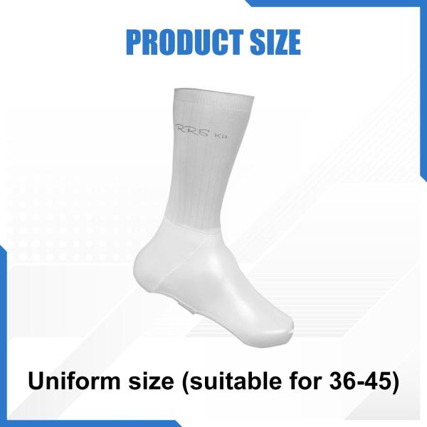 サイクリングシューズカバー プロテクター 自転車用オーバーシューズ 防水自転車シューズカバー ホワイト