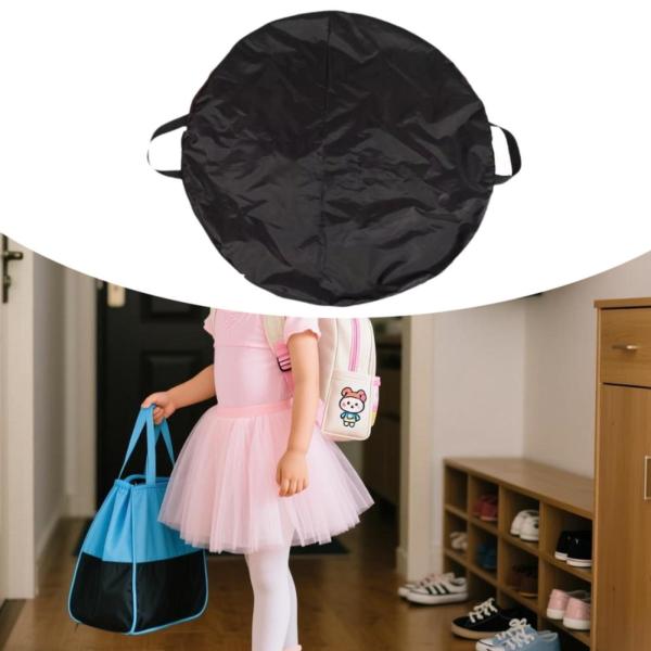 子供用ガーメントバッグ ソフトパンケーキダンスバッグ リサイタルクラスリハーサル用