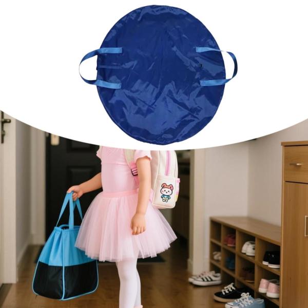 子供用ガーメントバッグ ソフトパンケーキダンスバッグ リサイタルクラスリハーサル用