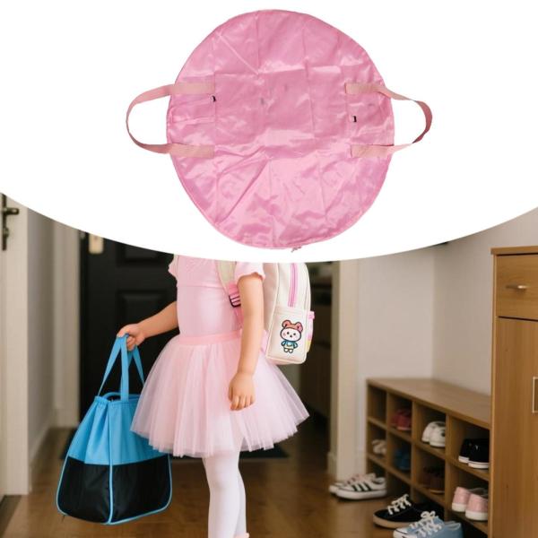 子供用ガーメントバッグ ソフトパンケーキダンスバッグ リサイタルクラスリハーサル用