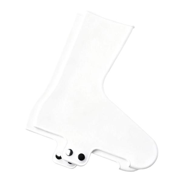 バイクロック シューズカバー 自転車用オーバーシューズ サイクルシューズカバー サイクリングシューズカバー ホワイト M