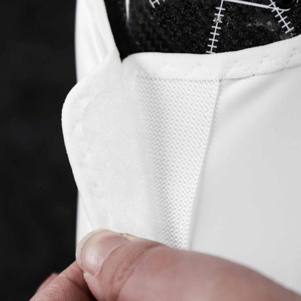 自転車用シューズカバー 自転車用オーバーシューズ レディース メンズ ブーツ 旅行用 サイクリングシューズカバー ホワイト L