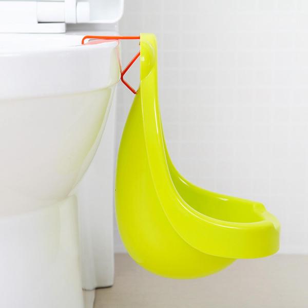 ホワイト トイレトレーニング小便器 吊り下げ式ベビートイレトレーニングおしっこトレーナー