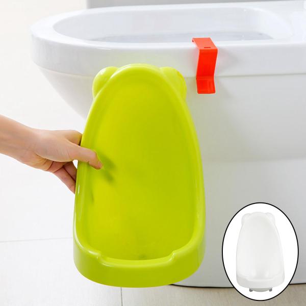 ホワイト トイレトレーニング小便器 吊り下げ式ベビートイレトレーニングおしっこトレーナー