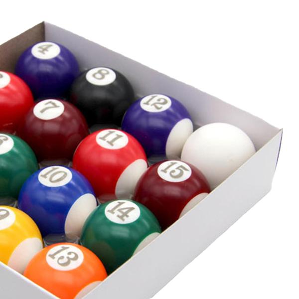 16x ビリヤードボールセット、ミニプールボール、軽量テーブルアクセサリー、樹脂製子供用ビリヤードボールおもちゃのビリヤードボール、ゲームルーム屋内デ