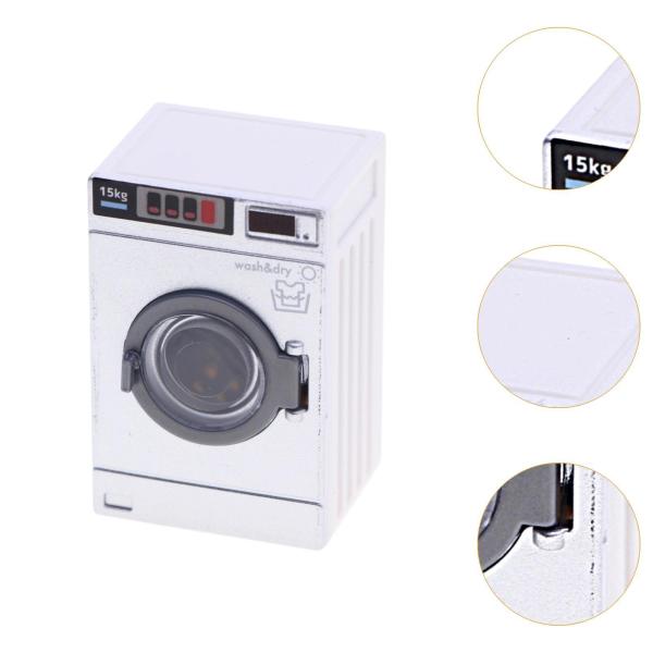 ミニチュアドールハウス 洗濯機 生活シーン 1/12スケール 装飾 ランドリールーム 家電 ミニドールハウス 家具