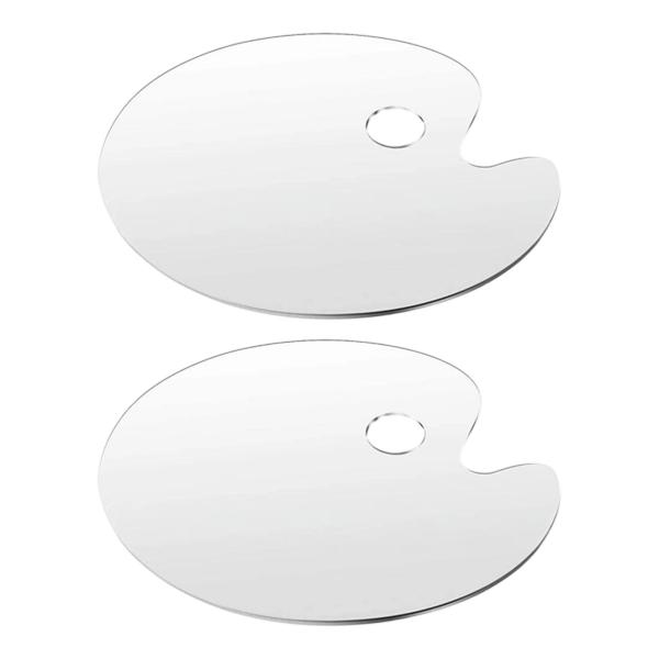 ペイントトレイパレット 2個セット アートペイントトレイパレット 子供用 学校プロジェクト 学生用 20cmx30cm