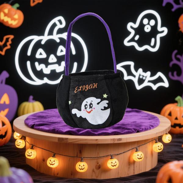 ハロウィン トリック・オア・トリート バケツ ギフトバッグ ホリデー