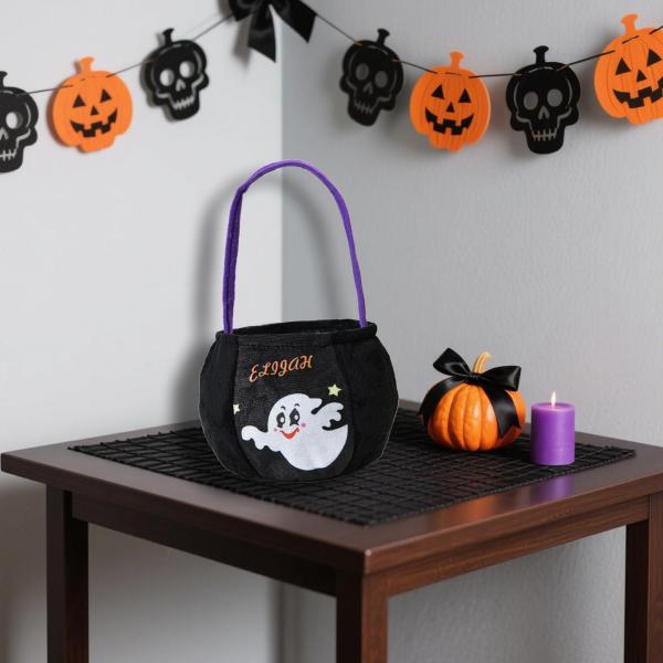 ハロウィン ボード　トリックオアトリート　リバーシブル　スタンド付　デコバージュ ハロウィン トリック・オア・トリート バケツ ギフトバッグ ホリデー