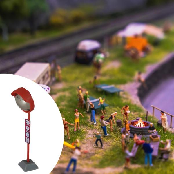 1/64 凸面鏡モデル マイクロ風景装飾 ミニチュア凸面鏡モデル 標準バージョン