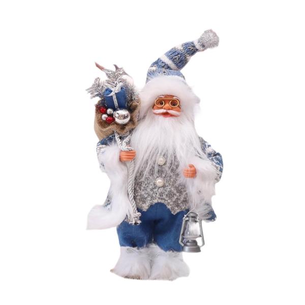 クリスマス人形 装飾サンタクロース 置物 ホリデー テーブルトップ フェスティバル用 30CM