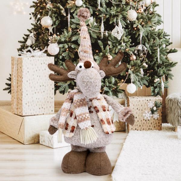 クリスマスの置物 新年用 装飾クリスマスオーナメント 農家のクリスマスツリー エルク