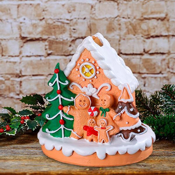 クリスマス ジンジャーブレッド ハウス 置物 ホリデー テーブル用 家の装飾