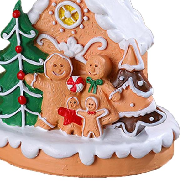 クリスマス ジンジャーブレッド ハウス 置物 ホリデー テーブル用 家の装飾
