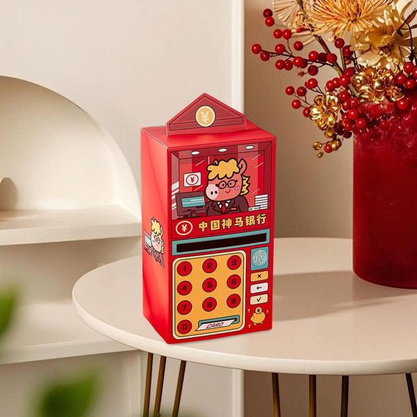 中国の旧正月赤い封筒パーティー用品ユニークなATM形の紅包ギフト馬