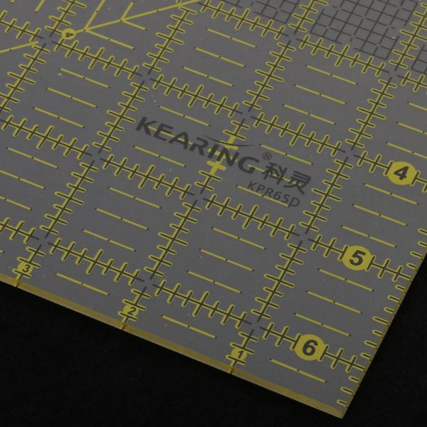 1個/個キルティングテンプレート定規に調整パッチワークツール
