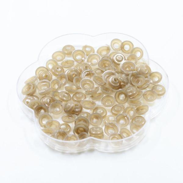 70ピース/個5色縫製人形テディDIY工芸品用安全アイズワッシャー8mm