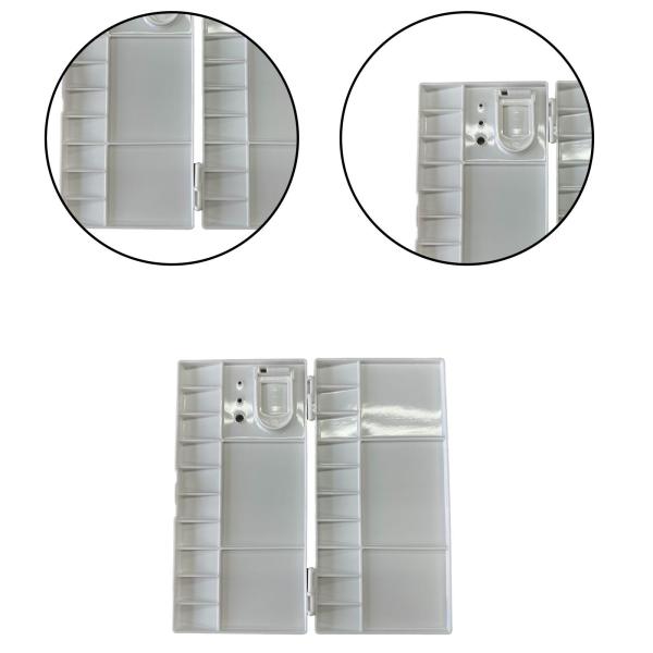 プロのアーティストアート大きな折りたたみパレットボックス水彩画ツール