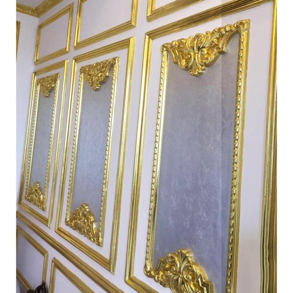 金箔 メッキ DIY スパンコール 約100個入り 約14x14cm